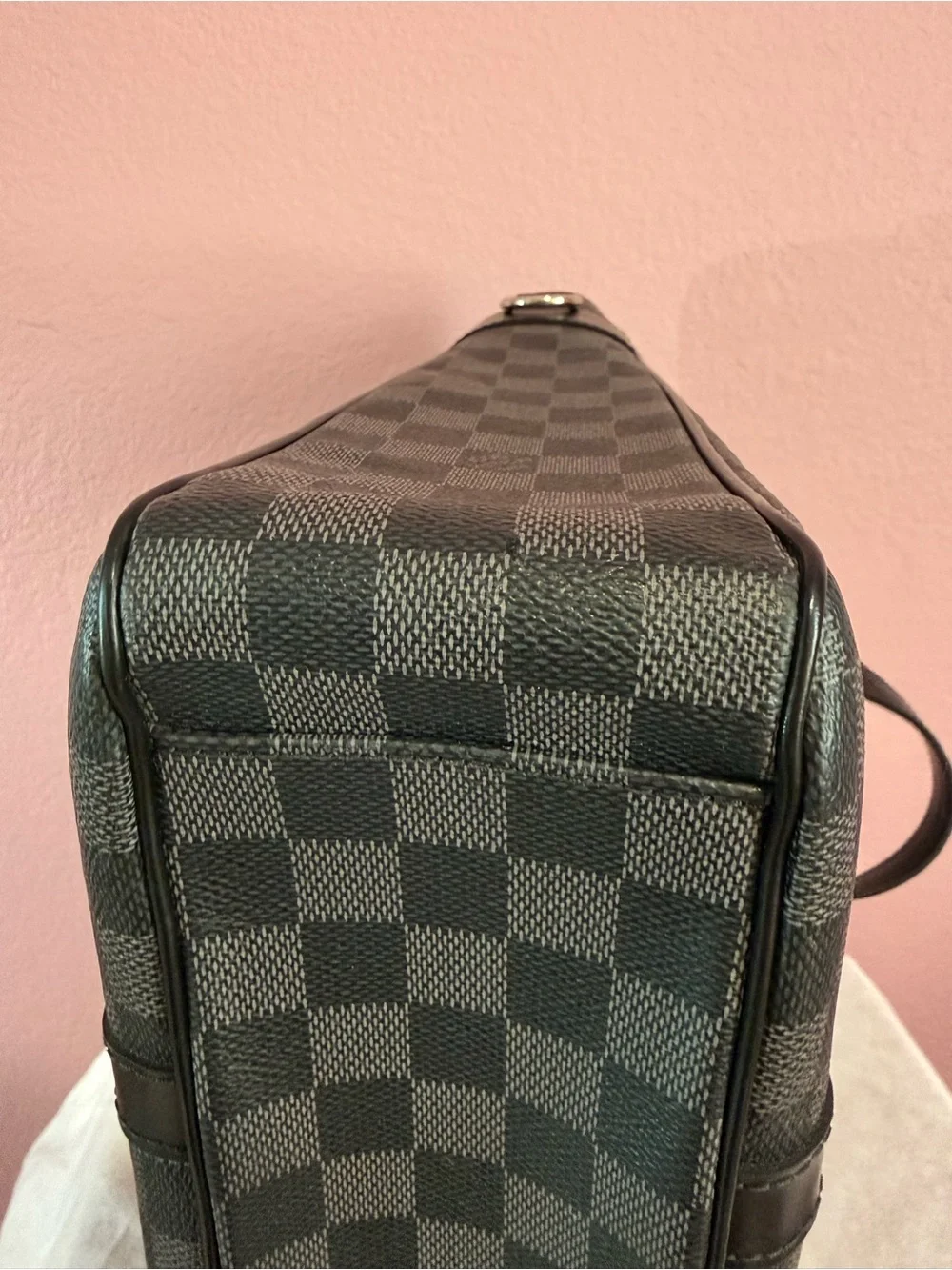 Louis Vuitton Tadao Tote Black/Gray Damier Graphite